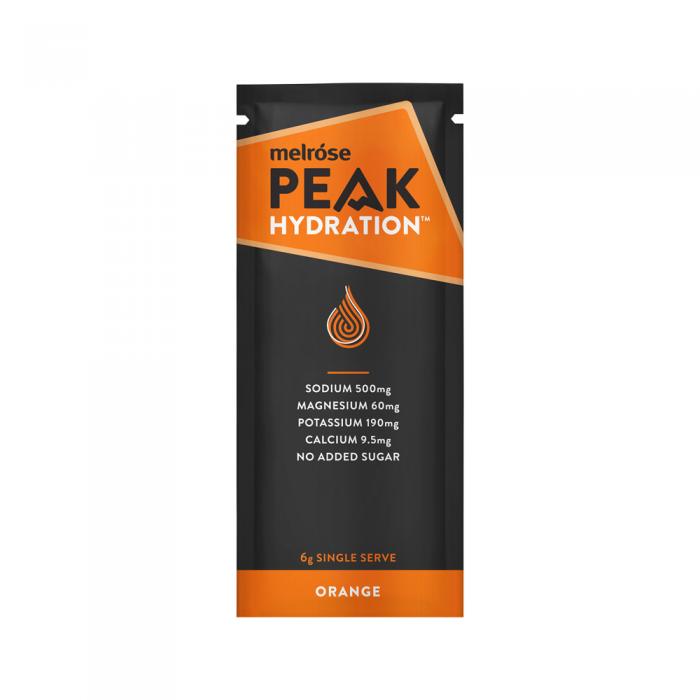 Melrose Peak Hydration Orange Sachet 6g x 20 Display - Click Image to Close